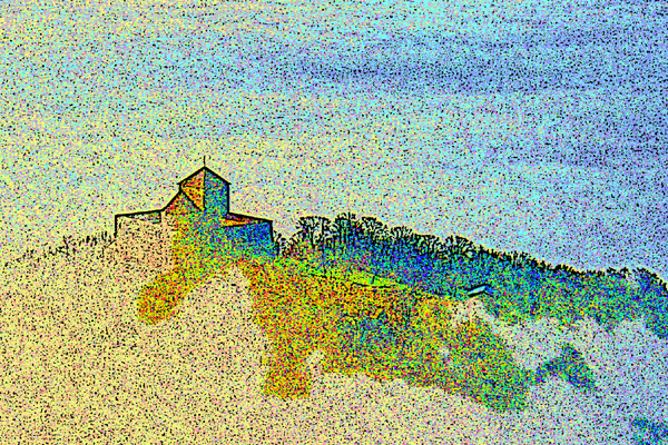 Ch�teau des Allymes dans l'Ain